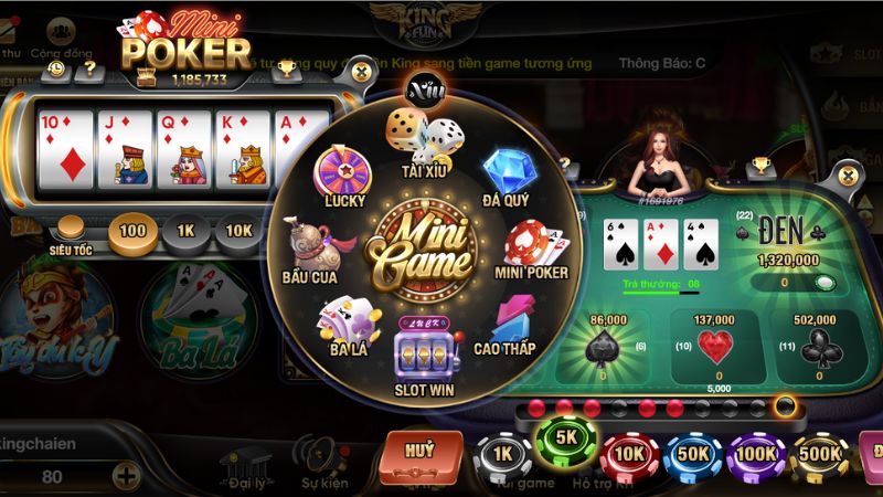 Kingfun Game Bài Huyền Thoại Hàng Đầu Châu Á 13 mini Kingfun