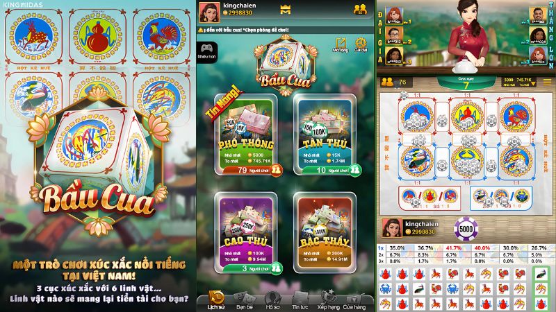 Bầu Cua kingfun