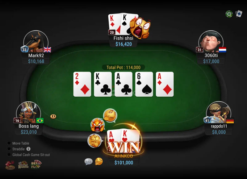 chiến thuật chơi Poker 2 lá